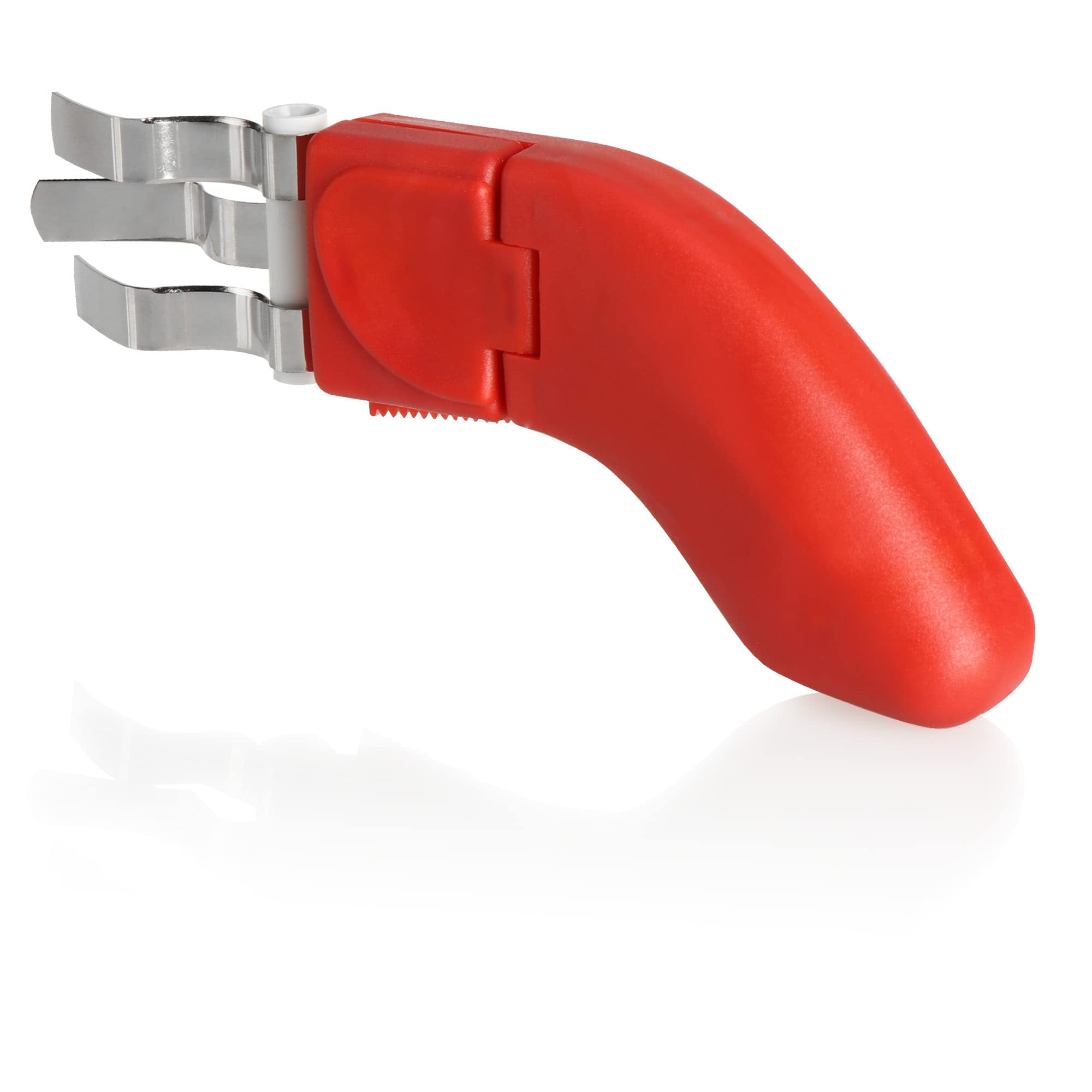 com-four® rose dethorn - professional stem dethorn for roses, carnations and cut flowers - plastic dethorn with corrugated metal blades - flower dethorn, flower deburrer - thorn remover