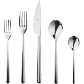 MEPRA 104822005 Linea 5 Pcs Place Setting - Stainless Steel Tableware, Dishwasher Safe Cutlery