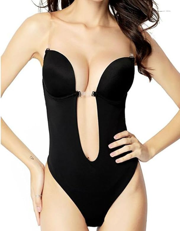 Amazon Co Jp Micopuella ドレス用インナー レオタード カップ付き 社交ダンス 背中あき 下着 L ブラック 服 ファッション小物