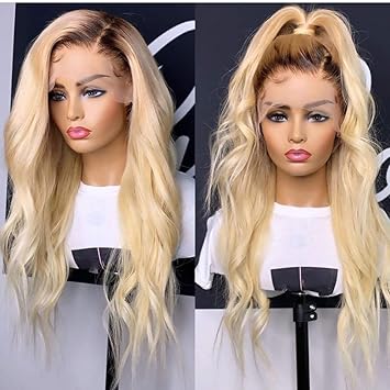 Amazon Com 13x6 Lace Frontal Human Hair Wigs 4 613 Loose Wave
