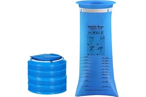 20-Pack Disposable Vomit Bags 1000ml - Leak-Proof Odor Control Emesis Bags for Travel, Car, Motion Sickness & Emergency Use