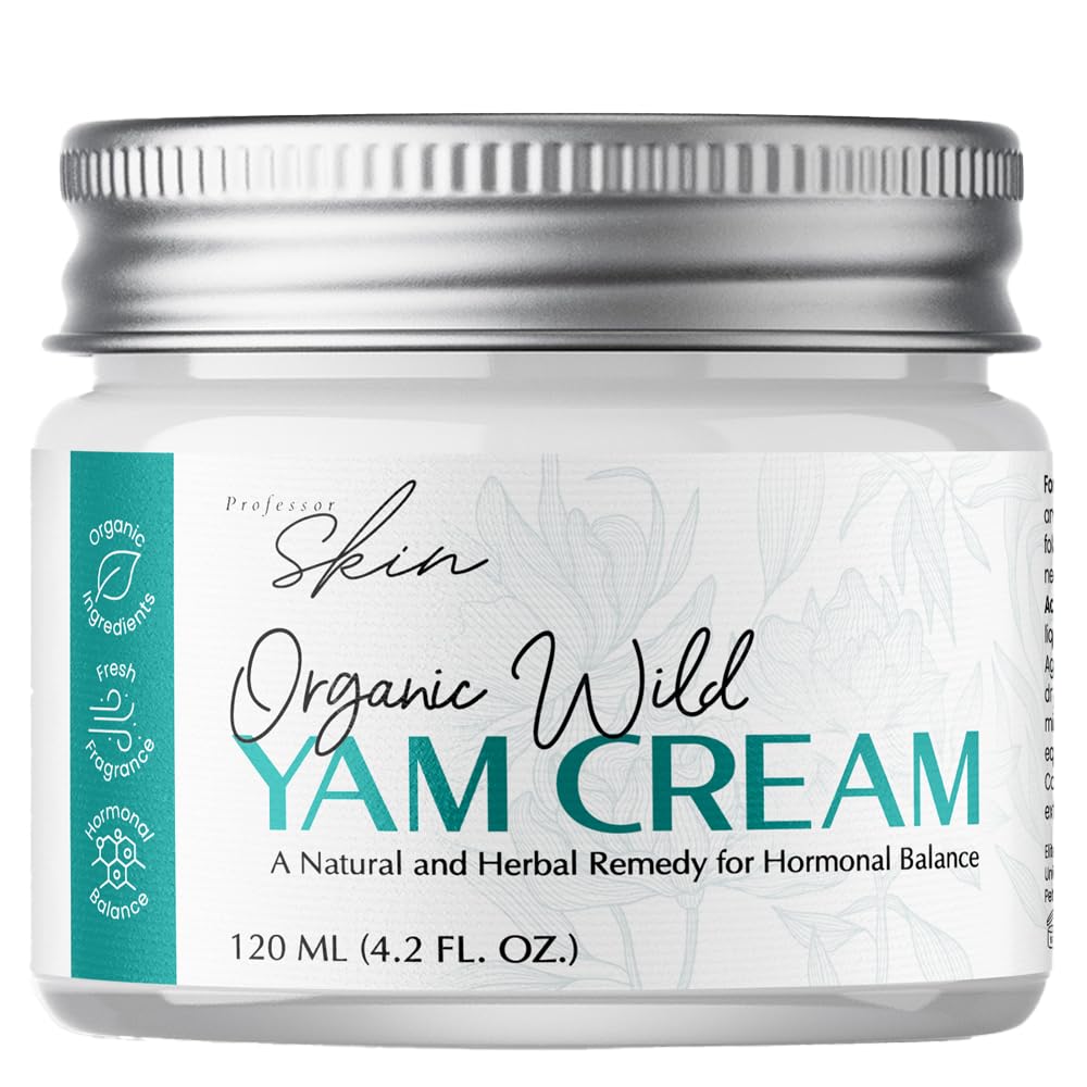 Natural Wild Yam Cream | 120 ML | Wild Yam Cream Natural Formula | Wild Yam Cream Hormone Balance | 100% Natural Ingredients