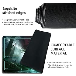 Premium Stitched MTG Playmat with Zones and