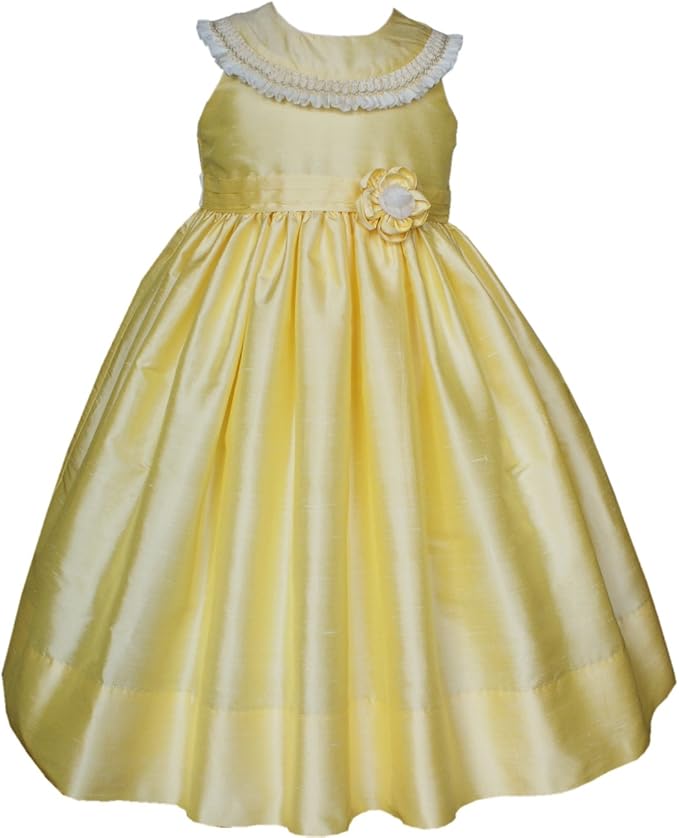 silk smocked pageant dresses