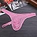 TIAOBU US Mens Strap O Ring Thong Brief Underwear (Pink)