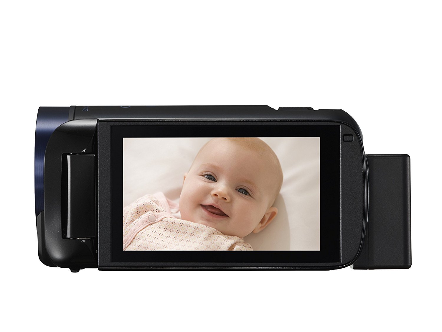 Canon VIXIA HF R600 Full HD Camcorder with 3 inch Touchscreen and 57x Advanced Zoom - Black (Renewed)