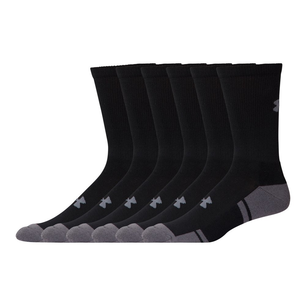 Under Armour Adult Resistor 3.0 Crew Socks, Multipairs