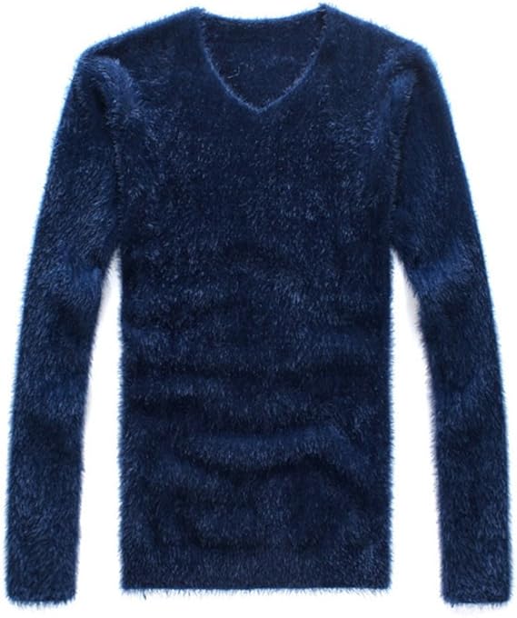 Amazon ノーブランド品 Vネック メンズ ロンt 長袖 Tシャツ ニット カットソー ブラック 黒 タイトシルエット Tシャツ カットソー 通販