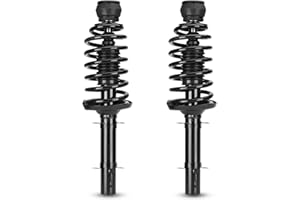 ILONPA Front Complete Strut Coil Spring Assembly Compatible with Beetle 1998-2010, for Golf 1999-2006, for Jetta/Golf City 2007-2009, for Jetta 1999-2005 Replaces for 171525 Shock Absorbers