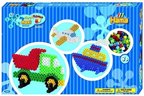 Maxi Hama Beads Truck Ship & Plane Gift Set by Hama Beads