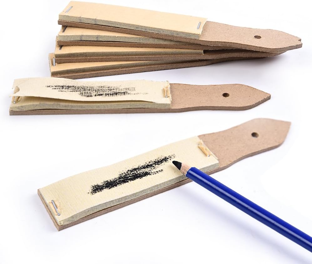 Sandpaper Sharpener 5 Pieces Sketch Sandpaper Pencil Sharpener Lead