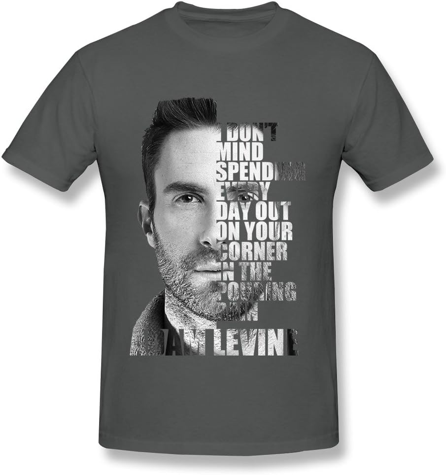 TeaTime Tea Time Men's T Shirts Adam Levine DeepHeather