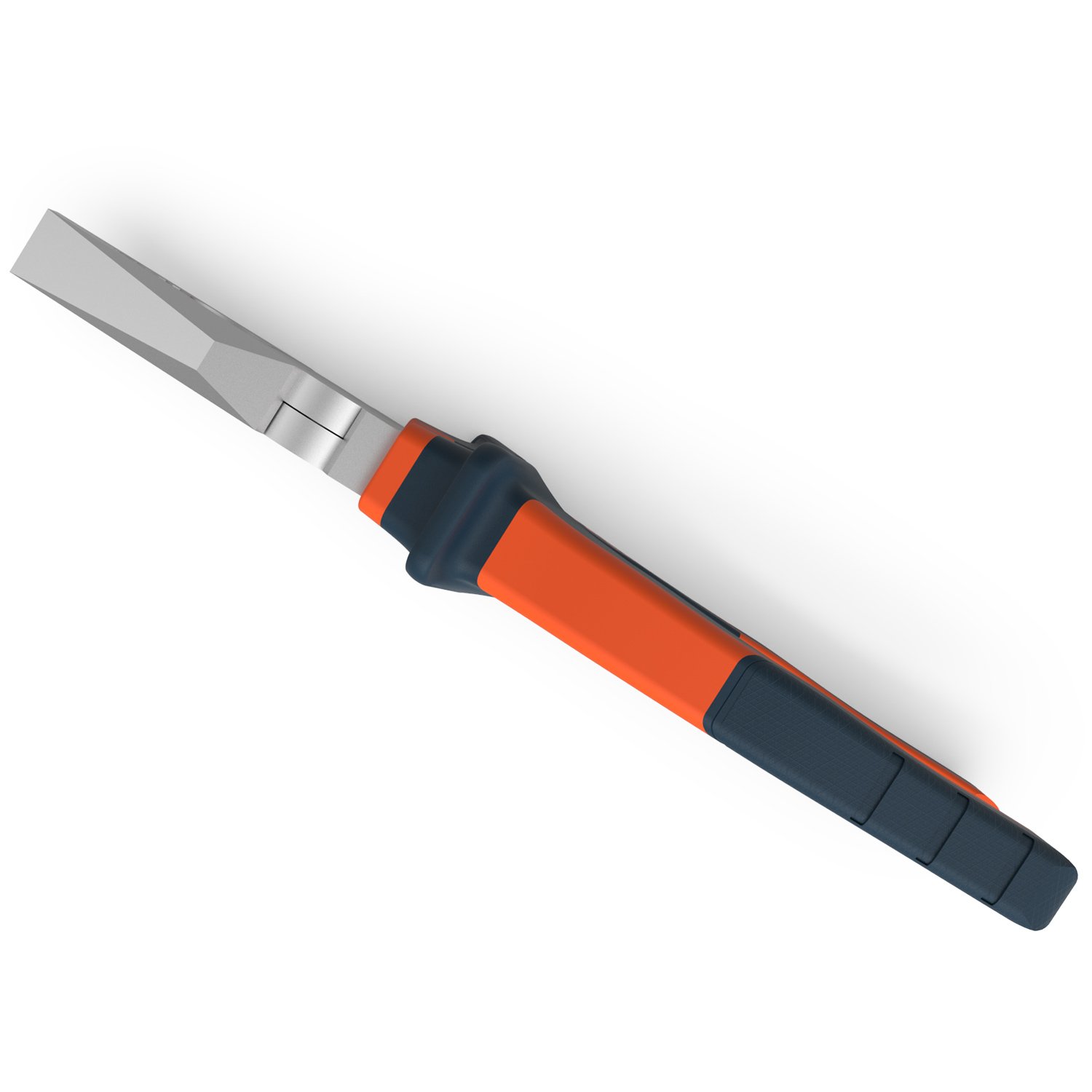 Presch Kombizange 180 mm - Universalzange ölgehärtet aus CR-V mit 2-Komponenten Griff und Greifflächen gezahnt 6