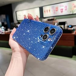 Finyosee Compatible with iPhone 15 Pro Glitter Neon