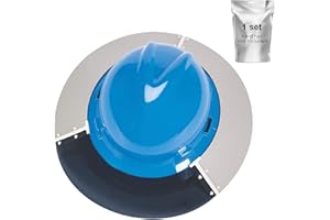 Lenporl Hard Hat Sun Shade Fits Standard V-Gard Full Brim Attachment,Reusable Sun Protection Hard Hat Visor, Brim Extender Hard Hat Shade for Outside Working