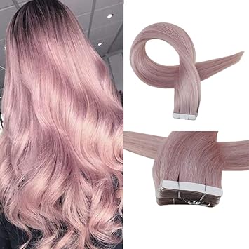 Amazon Com Fshine Remy Brazilian Hair Double Sided Tape Hair