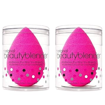 Yoana Beauty Blender Makeup Sponge (Pink) - Pack of 2