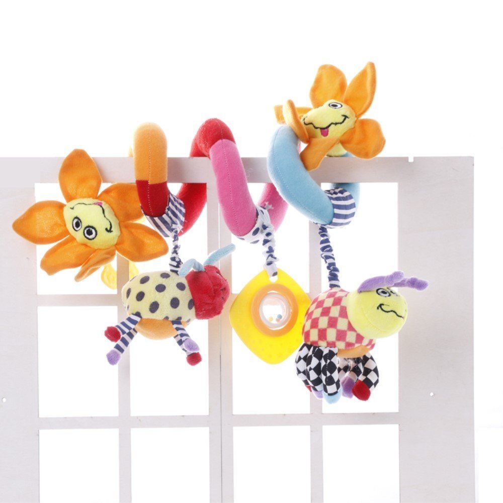 Accesorios oamore Espiral actividades colgar juguetes del cochecito de