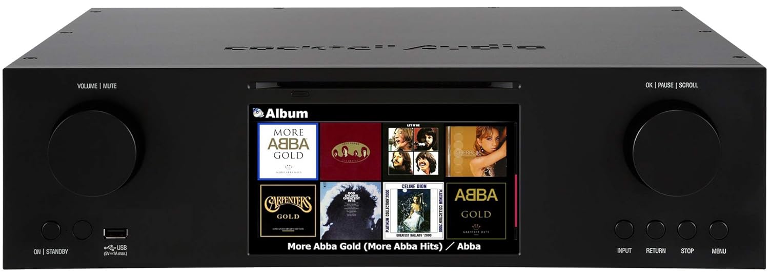 Cocktail Audio X50pro Fm Tunermusic Servercd Rippernetwork Streamer Black