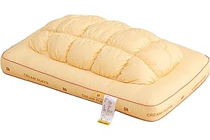 Pineapple Pillow, Queen Size Ultra Soft Fluffy Bed Pillow - 29x19 Inch Neck Support for All Sleep Positions