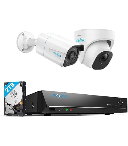 Amazon.com : REOLINK 4K PoE NVR 8 Channel Pre-Installed 2TB HDD