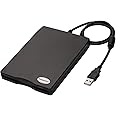3.5" USB Floppy Disk Drive External Portable 1.44 MB FDD for PC Windows 2000/XP/Vista/Windows 7/8 +Dustproof Scratch-Resistan