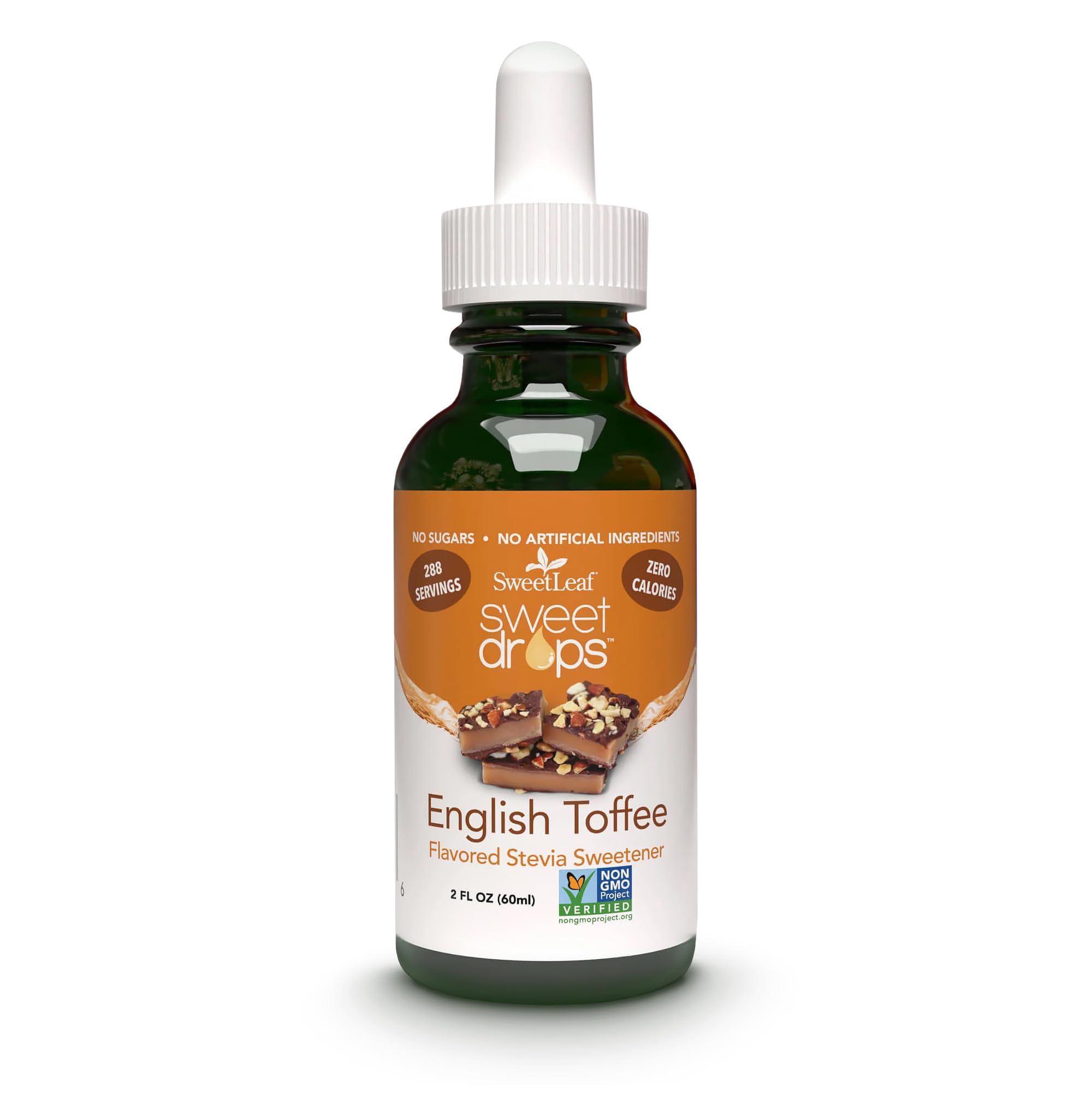 SweetLeaf SteviaClear Liquid English Toffee, 60 ml
