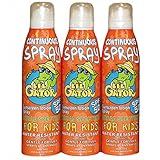 Aloe Gator Lil Gator SPF 50 Sunscreen Spray, 8 Oz (Pack of 3)