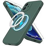 DEENAKIN Magnetic for iPhone 12 Case Silicone with