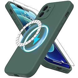 DEENAKIN Magnetic for iPhone 12 Case Silicone with