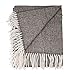 GOOD MANORS Herringbone Throw Blanket, Modern Farmhouse Decor for Couch, Chair, Ladder, Indoor-Outdoor Everyday Use, Soft Faux Cashmere, Ultra Lightweight, 50