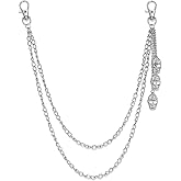 PHOGARY Pants Chain for Men Women Wallet Chain, Chains for Jeans Skull Street wear Punk Accessories Layered Pants Chains