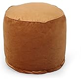 Christopher Knight Home Gwinnett Pouf, Apricot