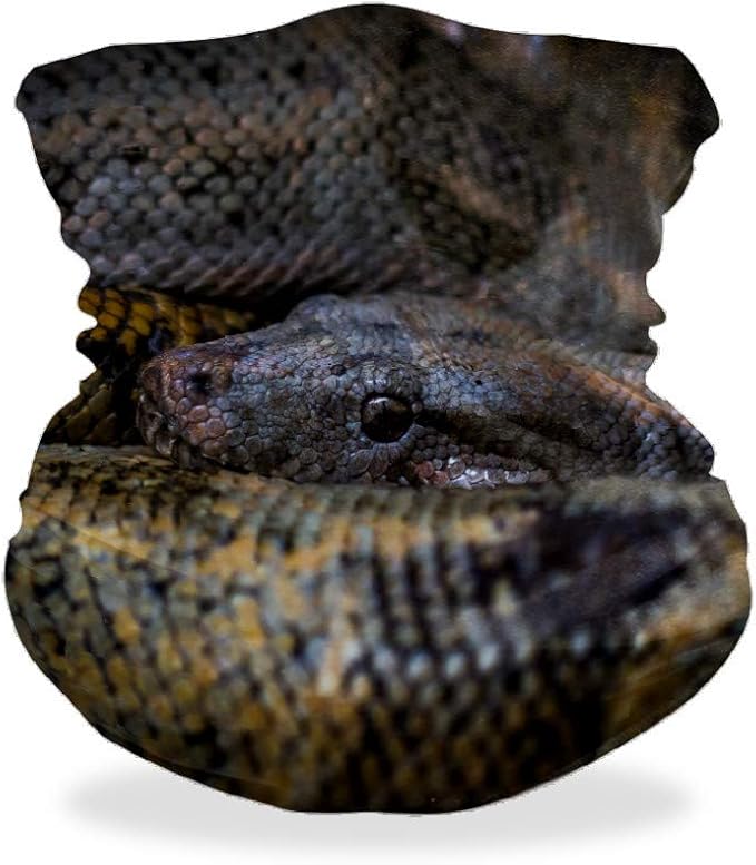 Anaconda Snake Unisex Mouth Mask Bandanas Face Fover Nose Scarf Mask