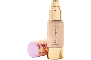 tarte face tape foundation – Full-Coverage Matte Finish Foundation with Snow Mushroom & Hyaluronic Acid for Hydration, Waterproof, Vegan & Cruelty-Free