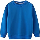 UNIYOUTH Sweatshirt Pullover Tops Long Sleeves Cotton Shirt for Little Girls Boys Toddlers Baby Kids