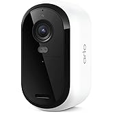 Arlo Essential Security Cameras Wireless Outdoor 2K (3rd Gen, 2025 Release) - Battery Power, Person Recognition, Package Detection, Animated Preview, 1-Month Trial of Secure Plan, 1 Cam, White