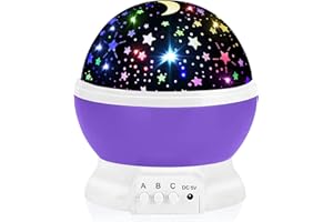 HONGID Toys for 1-10 Year Old Boys, Star Projection for Kids 3-9 Years, Educational Sensory Toys for Girls & Autistic Children