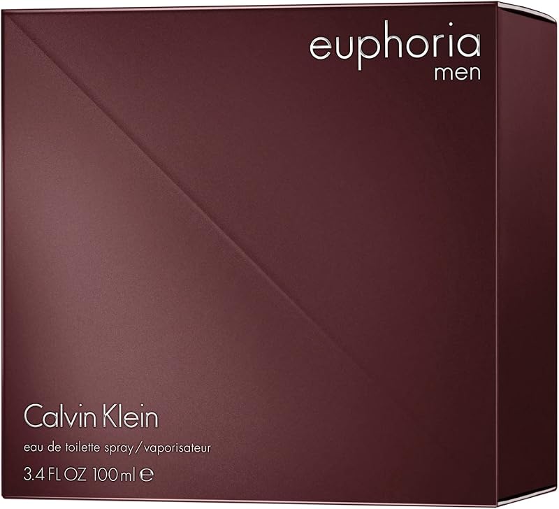 Euphoria Men Eau de Toilette | Perfume masculino com notas de gengibre e pimenta | Duradoura | 100ml