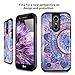 LG K20 Plus Case, LG K20 V Case, LG Harmony Case, LG Grace 4G LTE Case, TJS Design Ultra Thin Slim Dual Layer Hybrid Shockproof Impact Rugged Sakura Cherry Blossom Exotic Floral Case Cover