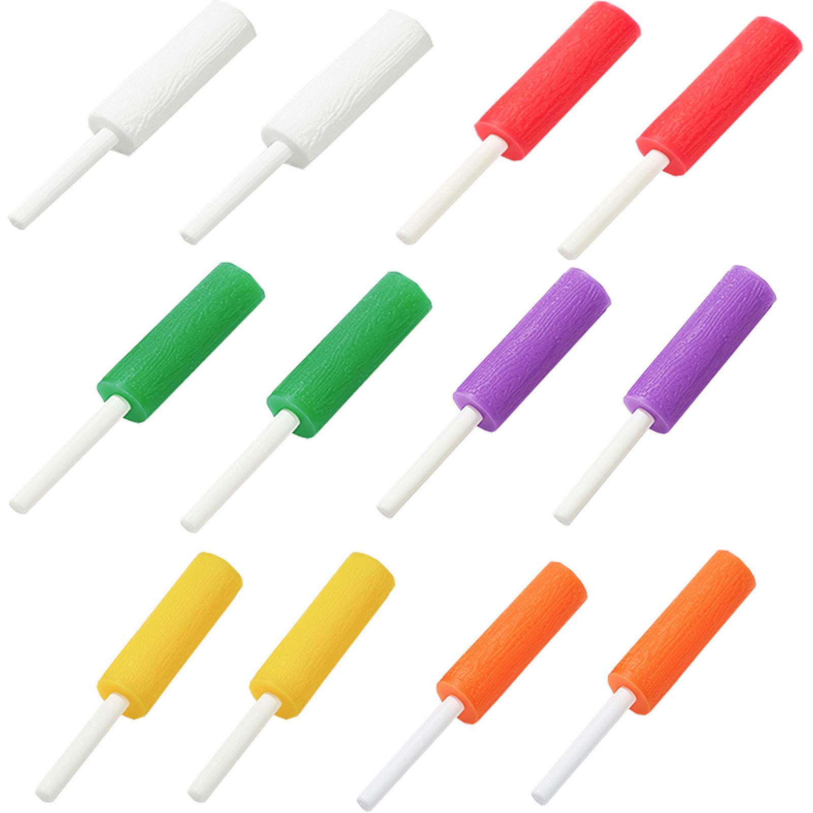 Pack of 12 Aligner Tray Seaters Chewies for Aligner Trays Chompers Aligner Trays, 6 Colours, 6 Fragrances