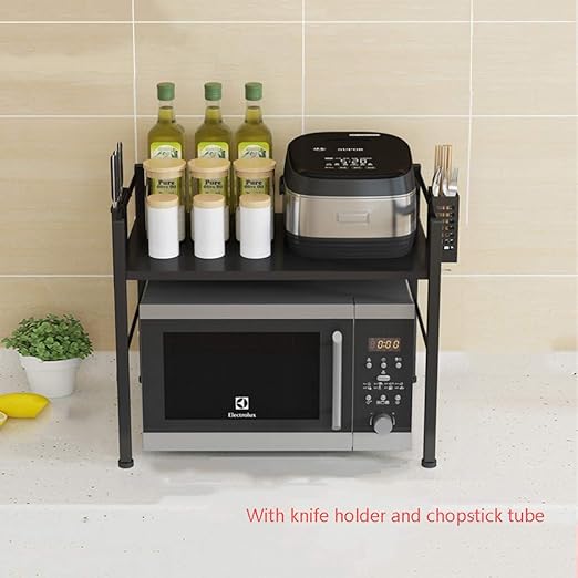 CFSNJ Estante de microondas de 2 Niveles Estante de Almacenamiento ...