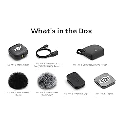 DJI Mic 3 Transmitter, Wireless Mini Microphone for