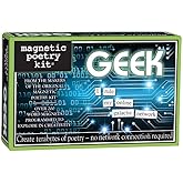 Magnetic Poetry - Geek Kit - Words for Refrigerator - Write Poems and Letters on the Fridge - Made in the USA