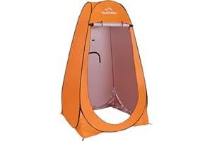 Your Choice Pop Up Privacy Shower Tent - Portable Changing Tent for Camping, Beach & Hiking - 6.2FT Lightweight with Carry Bag, Quick Setup & Full Coverage