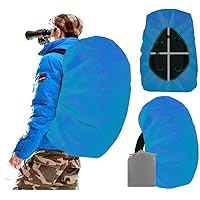 Joy Walker Waterproof Backpack Rain Cover for (15-90L), Upgraded Anti-Slip Cross Buckle Straps, Triple Strengthened…