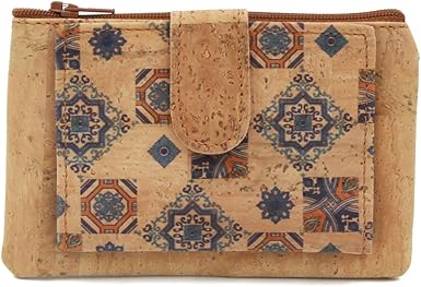 Handmade 100 Natural Portuguese Cork Woman Coin Card Holder Small At Amazon Women S Clothing Store