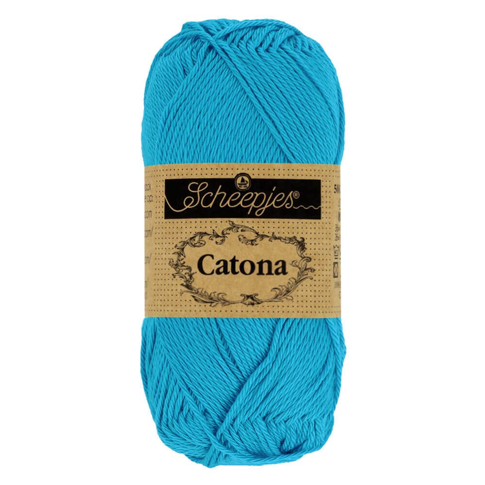 Scheepjes - Scheepjes Catona 146 Vivid Blue Yarn - 1x10g — image 1