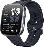Amazfit Bip 6 Smart Watch 46mm, 14 Day Battery, 1.97" AMOLED Display, GPS & Free Maps, AI, Bluetooth Call & Text, Health, Fitness & Sleep Tracker, 140+ Workout Modes, 5 ATM Water-Resistance, Black