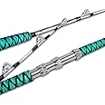 Fiblink Saltwater Fishing Rod 1 Piece Trolling Rod Deep Drop Sea Roller Rod Big Name Conventional Boat Heavy Duty Fishing Pole (5'6"/6',50-80lbs/80-120lbs/120-200lbs)